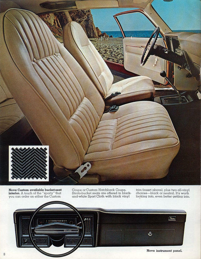 1973 Chevrolet Nova Brochure Page 8
